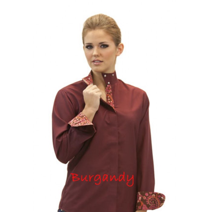 Fashionable Wrap Collar Shirt 68700